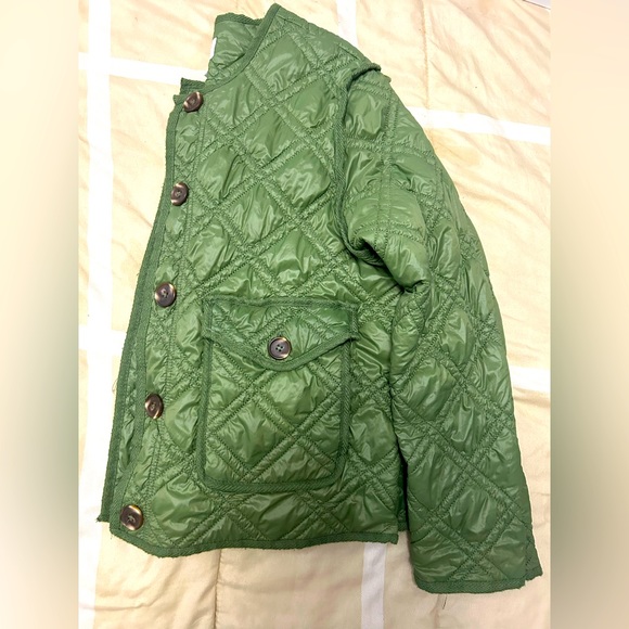 Green and brown women’s jacket - Picture 3 of 5
